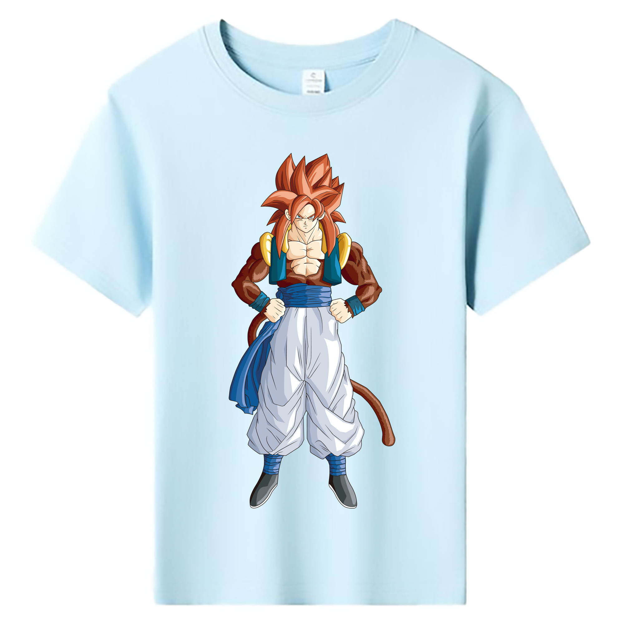 （画像用） ドラゴンボール 孫悟空（そん ごくう）Son Goku カカロット DRAGON BALL Kakarotto 綿100％キッズTシャツ（フロントプリント）